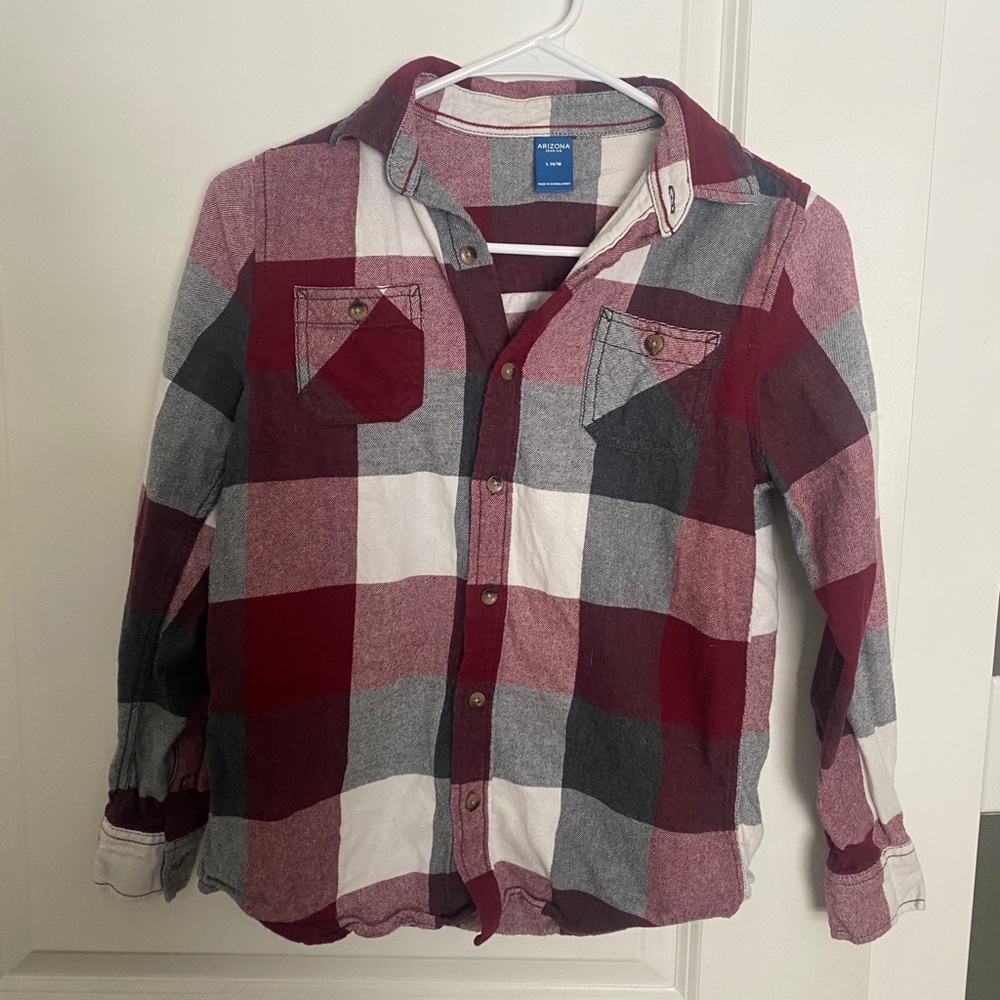 Boys flannel, barely worn